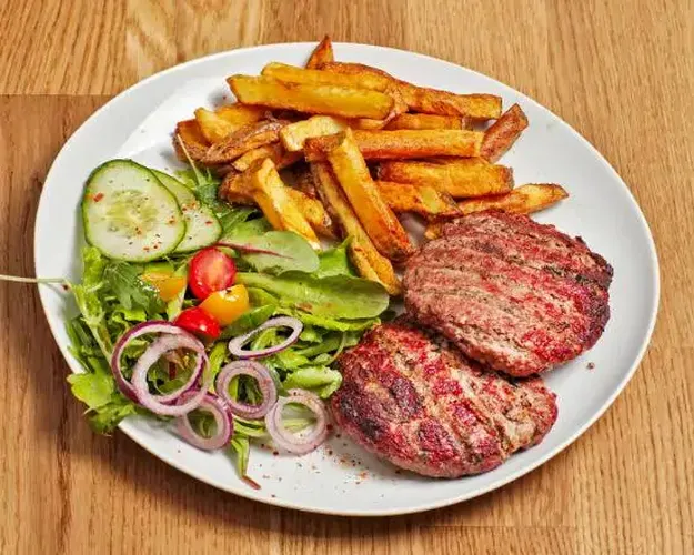 Photo du produit Assiette Viande hachée , non contractuelle