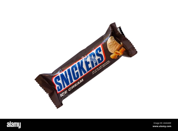 Photo du produit Snickers glacé, non contractuelle