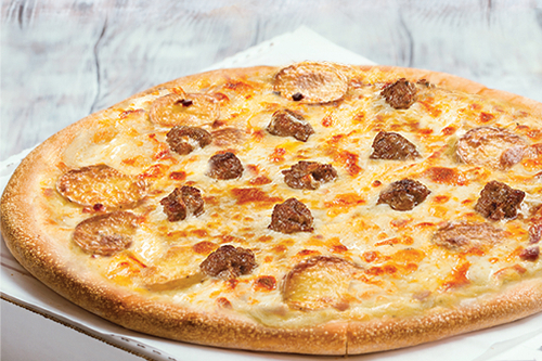 Photo du produit Pizza Torino (base crème), non contractuelle