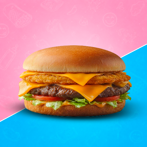 Photo du produit Chicken Beef Burger, non contractuelle
