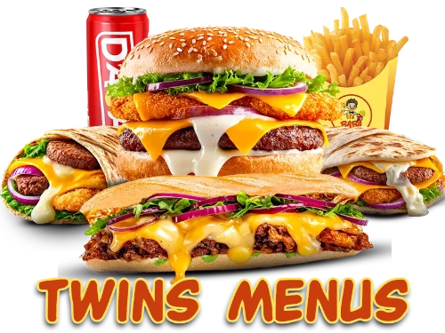 Photo du produit MENU TWINS, non contractuelle