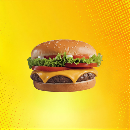 Photo du produit Hamburger frais, non contractuelle