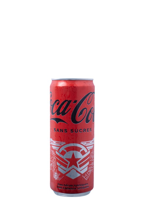 Photo du produit Coca-Cola sans sucres 33cl, non contractuelle