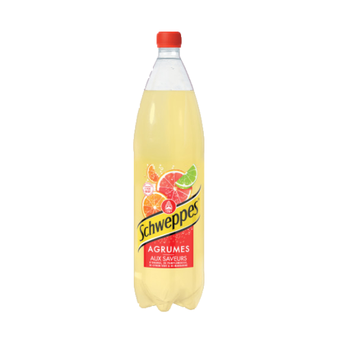 Photo du produit Schweppes Agrumes 1.25l, non contractuelle