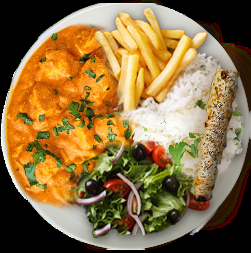 Photo du produit Assiette Poulet curry, non contractuelle