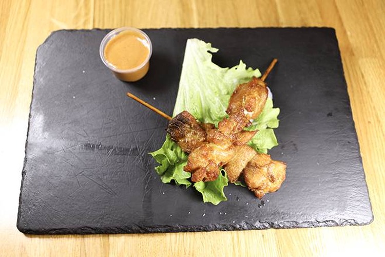 Photo du produit Brochettes Poulet Satay, non contractuelle
