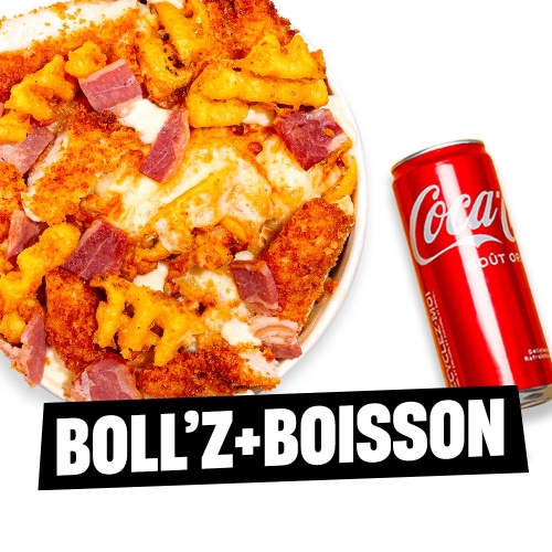 Photo du produit Menu Boll'z + Boisson, non contractuelle
