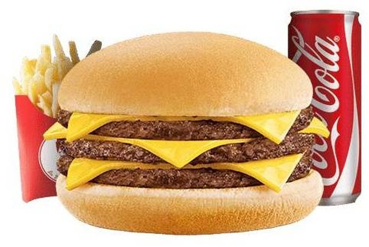 Photo du produit Trio burger, non contractuelle