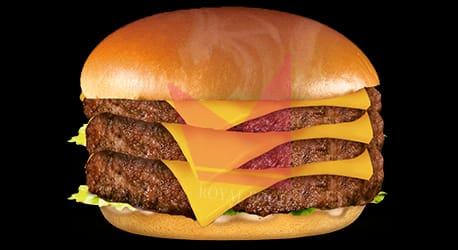 Photo du produit Maxi cheeseburger, non contractuelle