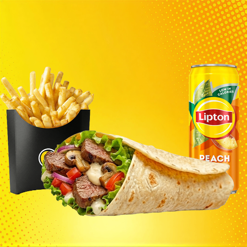 Photo du produit Menu galette végétarienne, non contractuelle