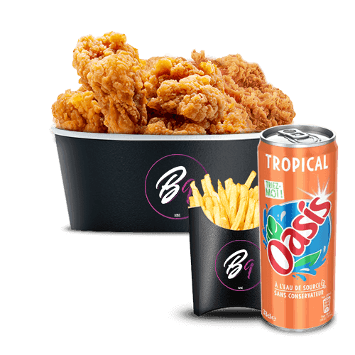 Photo du produit Tenders Crispy Box XXL Menu, non contractuelle