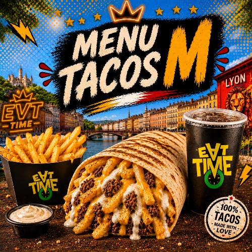 Photo du produit Menu Tacos M 🍟🥤, non contractuelle