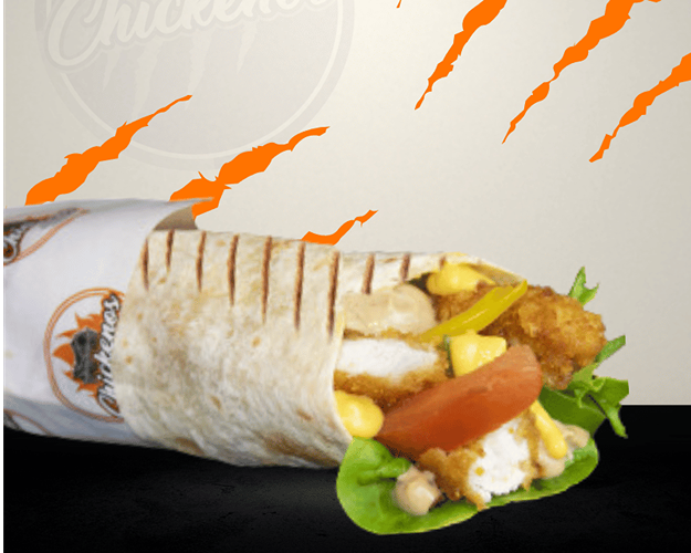 Photo du produit Wrap Thaï 🌶️, non contractuelle