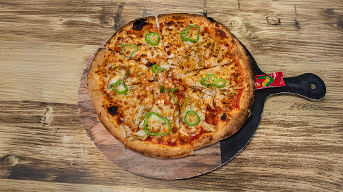 Photo du produit Pizza stéphanoise 🐔, non contractuelle