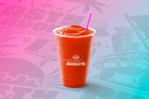 Photo du produit Smoothie Fraise Citron, non contractuelle