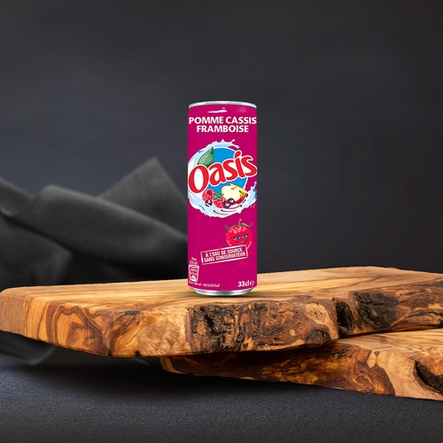 Photo du produit Oasis Pomme Cassis 33cl, non contractuelle