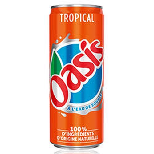 Photo du produit Oasis Tropical 33cl, non contractuelle