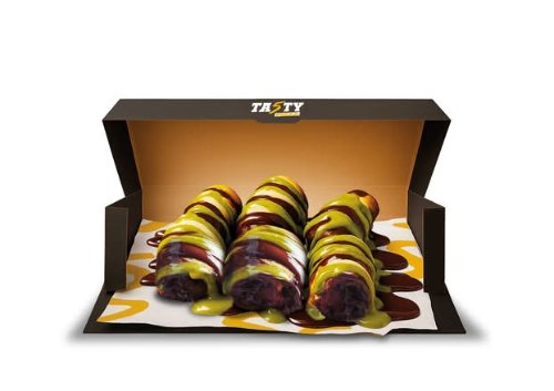 Photo du produit Choco Rolls Pistache et Choco Noisette, non contractuelle