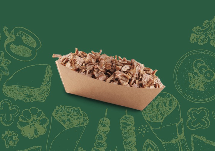 Photo du produit Grande barquette de viande, non contractuelle