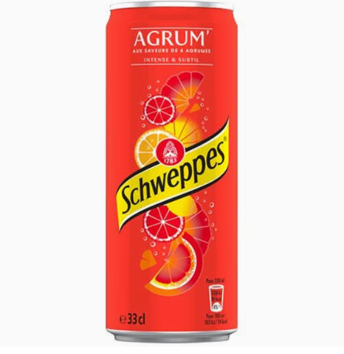 Photo du produit Schweppes Agrumes, non contractuelle