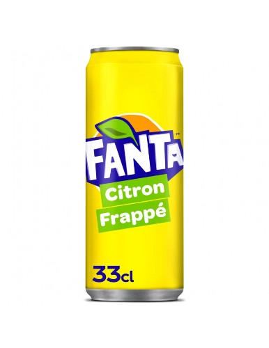 Photo du produit Fanta Citron 33cl, non contractuelle