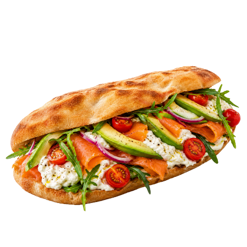 Photo du produit Panuozzo Saumon Fumé, non contractuelle