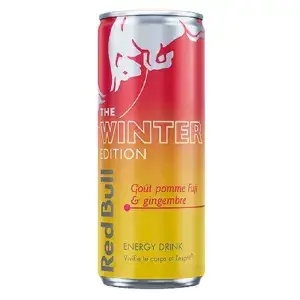Photo du produit Redbull Pomme Gingembre, non contractuelle
