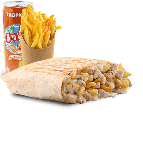 Photo du produit Menu Tacos Boursin, non contractuelle