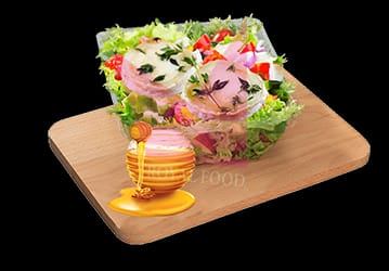 Photo du produit Salade chèvre-miel, non contractuelle
