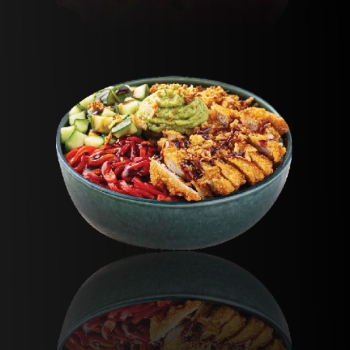Photo du produit Pokébowl katsu, non contractuelle