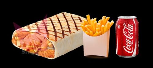 Photo du produit Menu tacos 2 viandes, non contractuelle