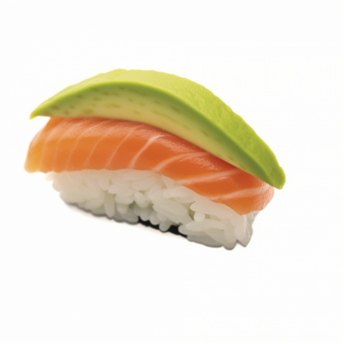 Photo du produit Sushi Saumon avocat x2, non contractuelle