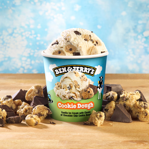 Photo du produit Ben & Jerry's Cookie Dough 100ml 🍪, non contractuelle