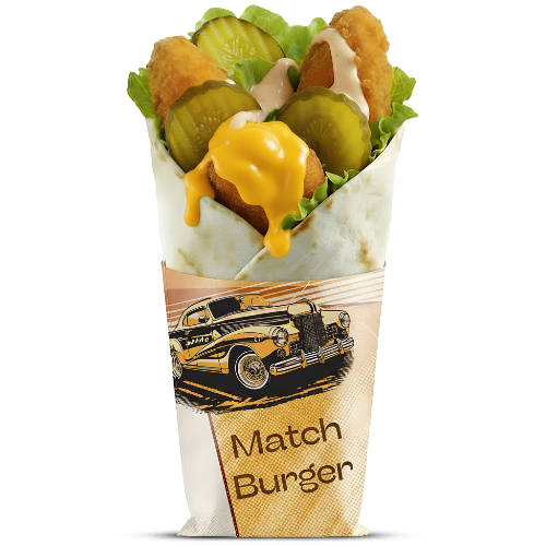 Photo du produit Wrap Chicken Crispy, non contractuelle