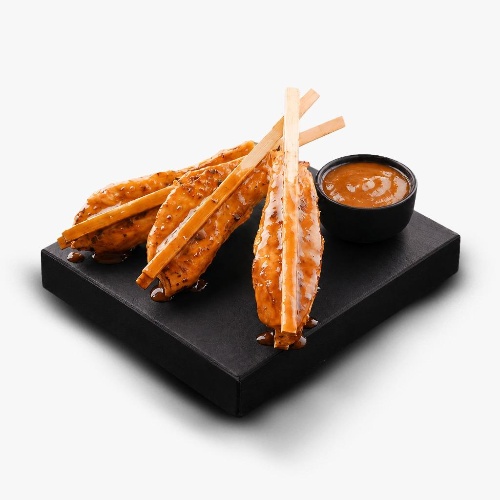 Photo du produit Brochette Satay x3, non contractuelle