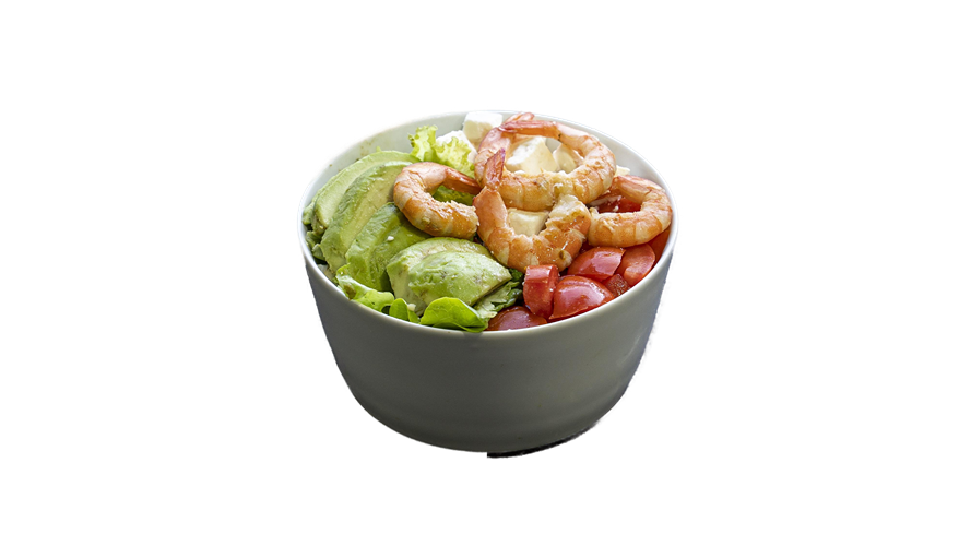 Photo du produit Entrée Feta Avocat Crevette, non contractuelle