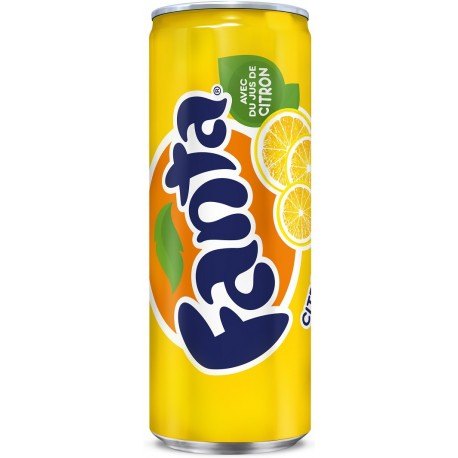 Photo du produit Fanta Citron 33 cl, non contractuelle