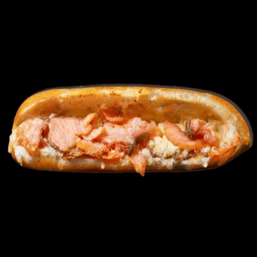 Photo du produit Panini Saumon 🍣🥪, non contractuelle