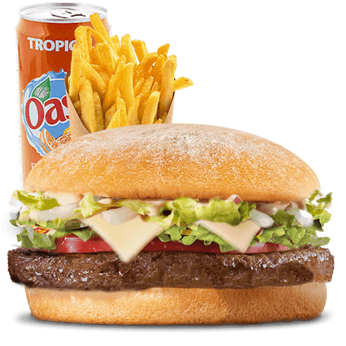 Photo du produit Menu B9 Burger, non contractuelle