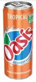 Photo du produit Oasis Tropical 33cl, non contractuelle