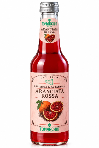 Photo du produit Tomarchio Aranciata Rossa 27,5 cl, non contractuelle