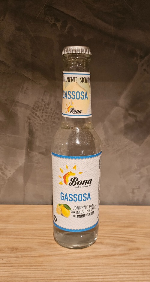 Photo du produit limonade gassosa, non contractuelle