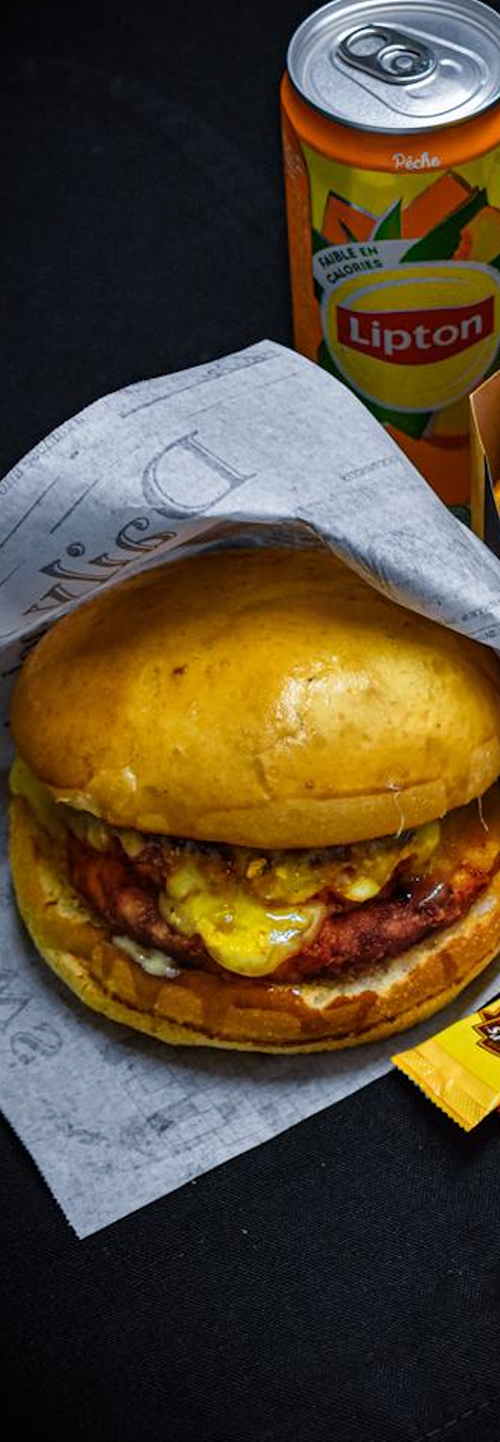 Photo du produit Le Gold Burger, non contractuelle