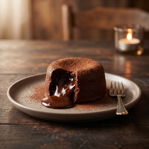 Photo du produit Fondant au chocolat, non contractuelle
