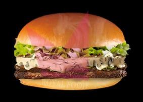 Photo du produit Menu burger Roquefort, non contractuelle