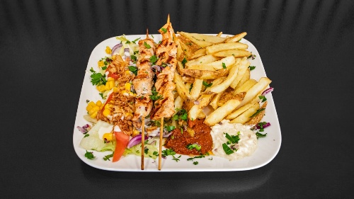 Photo du produit Assiette Poulet mariné x2, non contractuelle