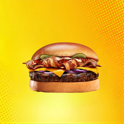 Photo du produit Bacon burger, non contractuelle