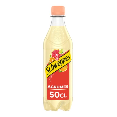 Photo du produit Schweppes Agrumes 50cl, non contractuelle