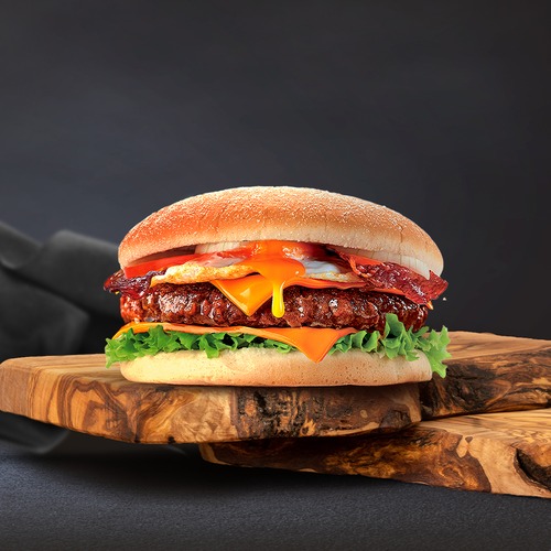 Photo du produit Royal Bacon burger, non contractuelle
