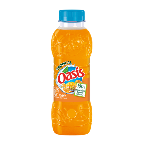 Photo du produit Oasis Tropical 50cl, non contractuelle